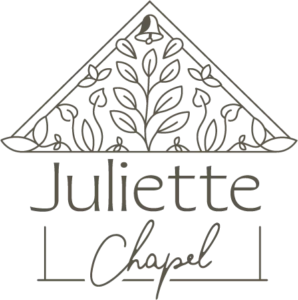 Single Color Juliette Chapel and Events Wedding Venue Logo